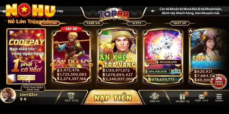 Cách Chơi Nổ Hũ Top88 - Khám phá thế giới quay hũ đổi thưởng 3 Các khuyến mãi ưu đãi cho người chơi