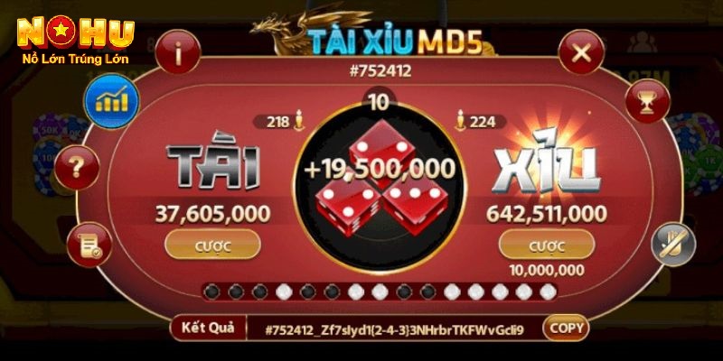 Chinh Phục Mọi Ván Cược Cùng Tài Xỉu MD5 Nohu90 2 Hướng dẫn chơi dành cho người mới