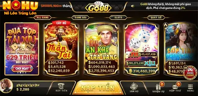 Nhà cái Go88 Nổ Hũ - Đổi Thưởng Uy Tín, Jackpot Khủng Nhất 2025 1 Tại sao Go88 nổ hũ lại được yêu thích?