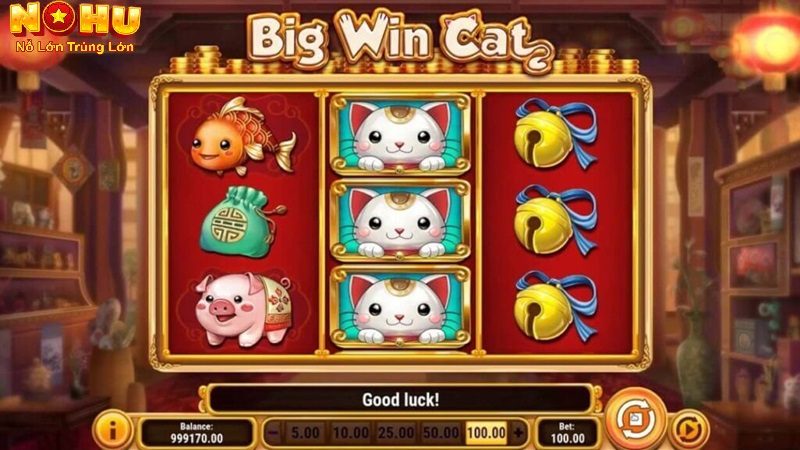 Hướng Dẫn Cách Chơi Big Win Cat - Mèo Thần Tài Mang Lộc Đến Tay! 1 Vòng quay may mắn, nơi cơ hội nhân đôi phần thưởng